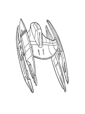 Раскраски Звездолет