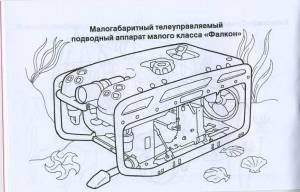 Раскраска Подводные Аппараты