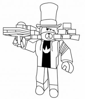 Раскраска Роблокс