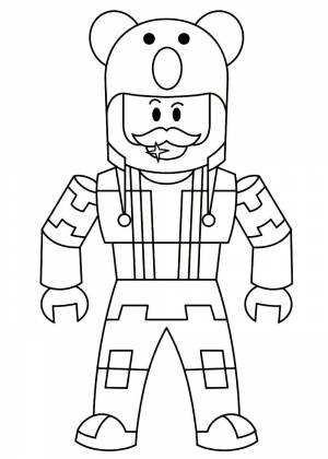 Раскраски Роблокс