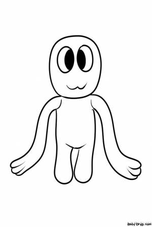 Картинка радужные друзья из игры роблокс