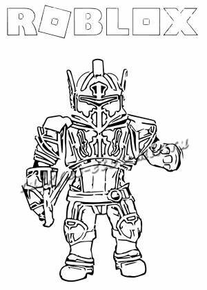 Раскраски Роблокс