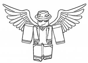 Роблокс раскраски скинов