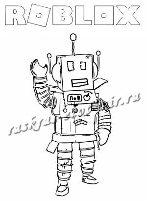 Раскраски Роблокс