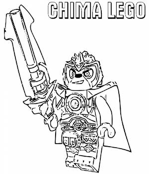Раскраска ЛЕГО Ниндзяго для детей