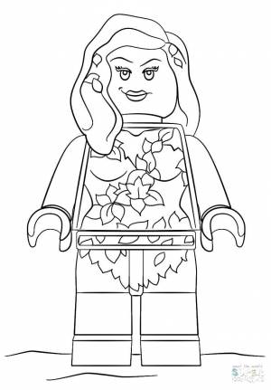 Раскраски лего, Раскраска Конструктор лего лего