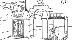 раскраски для детей раскраски на тему конструктор лего