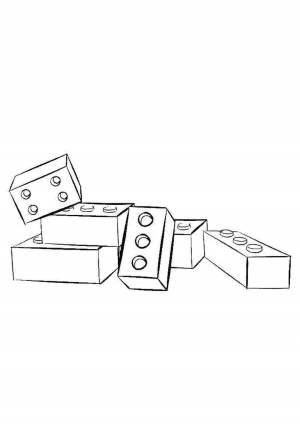 Раскраска конструктор лего