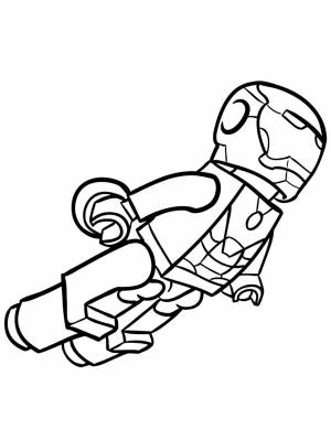 Раскраски Лего Марвел   в формате