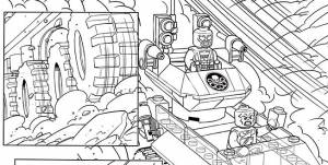 Раскраски Лего Марвел