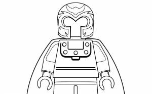Раскраска Лего Марвел