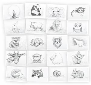 Рисование Простым Карандашом для детей 8-10 лет