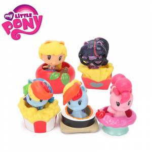Игрушки My Little Pony Cutie Mark Crew Mini Pony Dolls Friendship is Magic Rainbow Dash Twilight Sparkle рисунок Рождественский подарок