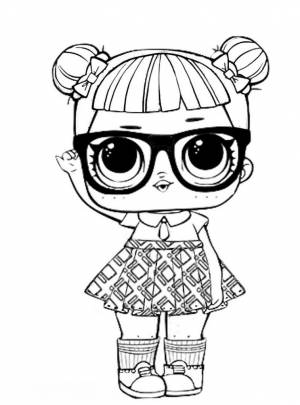 Кукла ЛОЛ в школе