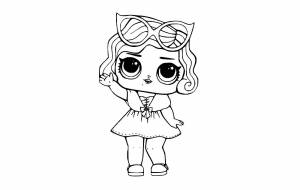 Раскраски Куклы ЛОЛ