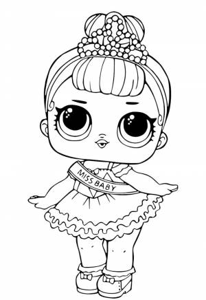 Раскраски для детей лол