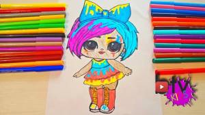 Арты кукла лол клякса