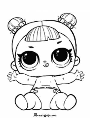 Раскраски куклы ЛОЛ