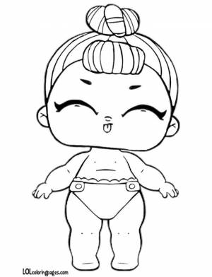 Раскраски куклы ЛОЛ