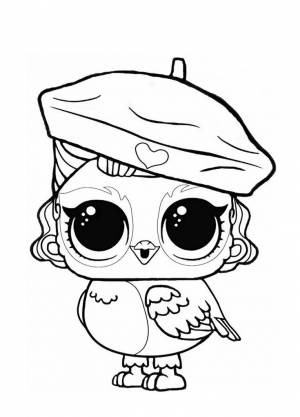 Кукла ЛОЛ сова