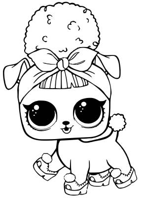 Лол животные раскраска