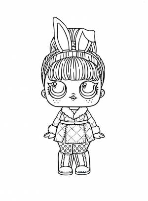 ЛОЛ Snow Bunny с волосами