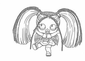 ЛОЛ с косичками