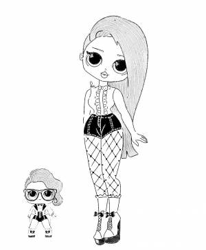 Pin en Лол раскраска LOL кукла новые коллекции 2020