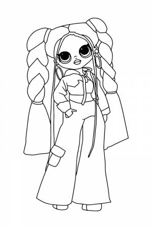 Раскраска Лол Омг
