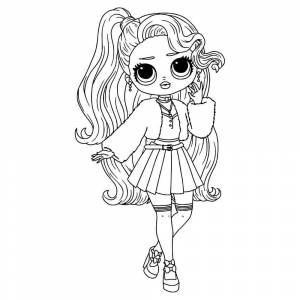 Раскраски лол омг питомцы