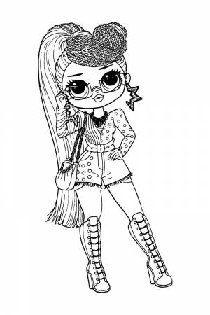 Раскраска Лол Омг