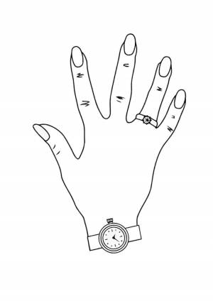 Раскраска ногти