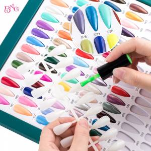 320 книжка-раскраска для лака для ногтей с диаграммой 480 дюйма