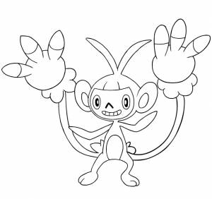 Раскраска Эмбипом