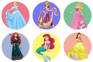 Раскраски с принцессами для девочек