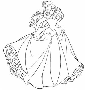 Аврора в свадебном платье