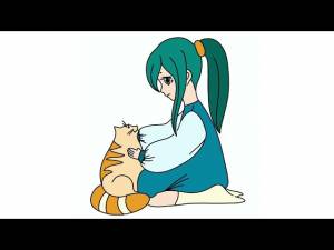 Раскраски Аниме для девочек