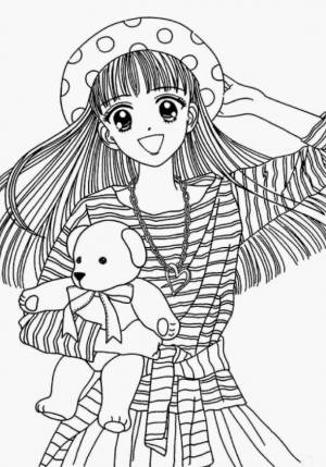 Раскраски аниме  , разукрашки аниме для мальчиков и девочек