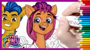 My Little Pony Раскрась своих пони