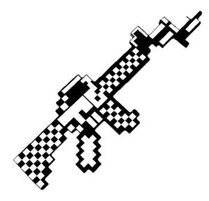 Раскраски Меч из майнкрафта