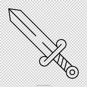 Dagger Drawing Poignard Sword Книжка-раскраска, Меч, угол, текст, фотография png