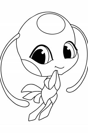 Раскраска Квами Тигги ♥ Онлайн и !