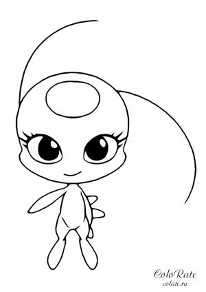 Раскраска Квами Тикки