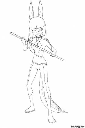 Раскраска Новые квами