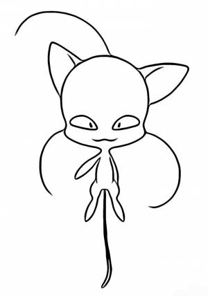 Раскраски леди баг и супер кот лиса аля