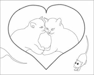 Раскраски любовь