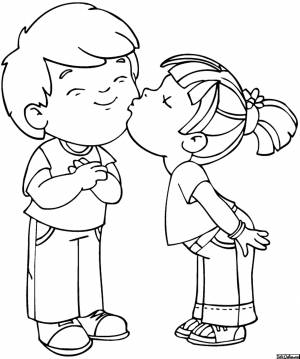 раскраски любовь   раскраски для детей с любовью