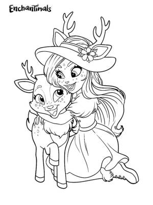 Раскраски Энчантималс