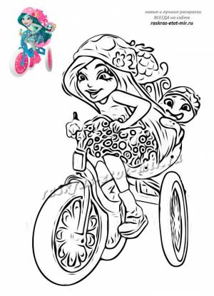 раскраски Энчантималс