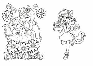 Раскраски Энчантималс